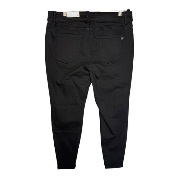 NWT Maurice’s jegging denim flex plus size black skinny jeans size 16W Short - Picture 2 of 5